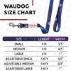 4 Ft Purple Nasa Nylon Dog Leash for Small and Medium Dogs